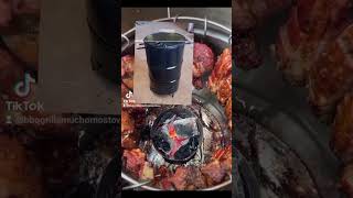 Oil drum diy barrel bbq grill muchomo sigili #ashybbqstoves #smokegrill #smokergrill