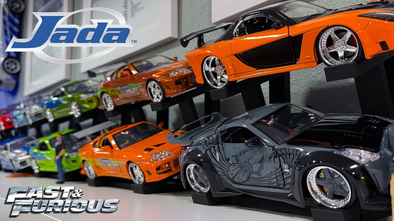 Jada Fast & Furious TOP 10 1/24 Diecast - YouTube