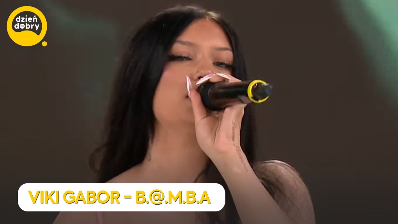 VIKI GABOR - B.@.M.B.A | Dzień Dobry TVN