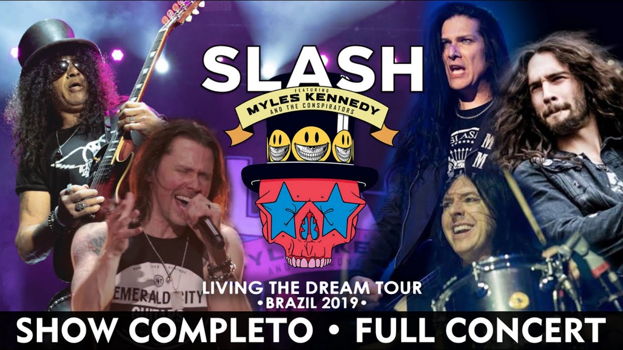 Slash featuring Myles Kennedy & The Conspirators - Living The Dream Tour [2  CD/BluRay] -  Music