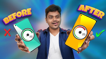 உங்க INTERNET SLOW-வா  இருக்கா ? 🔥🔥🚀 How to Increase Your Mobile Internet Speed ?