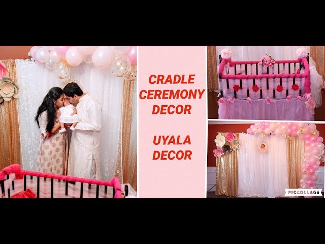 Buy Untumble Cradle Ceremony Decoration Items for Baby Naming Ceremony for  Baby boy (67 Piece kit) Online at Low Prices in India - Amazon.in