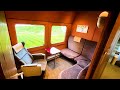 Riding japans firstclass luxury compartment train in kyushu  oitamiyazaki