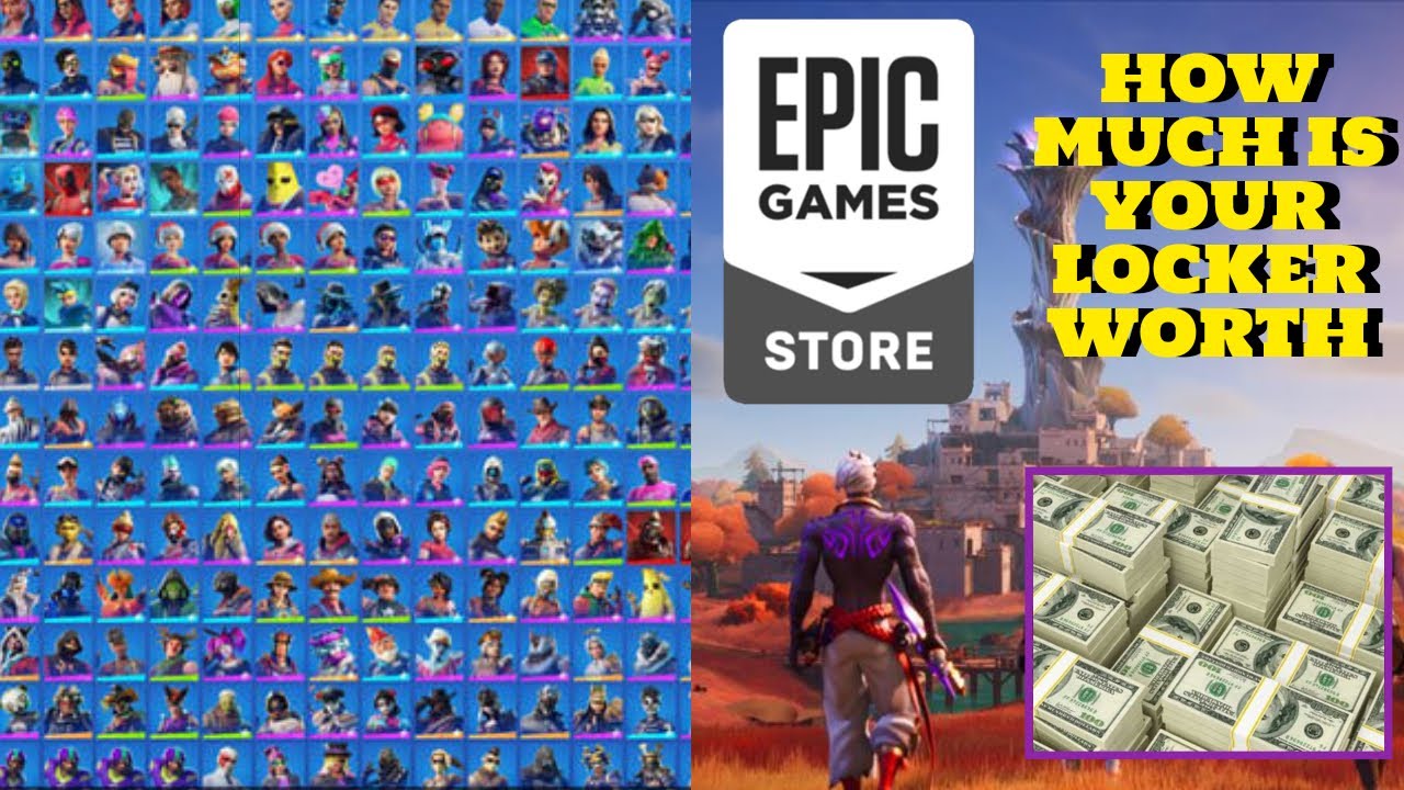 How To Check How Much Your Fortnite Locker is Worth ( Season 6 Primal New  Meta ) - YouTube
