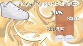 Roblox How To Make Basic Drawn Shoes Slides Tutorial Youtube - how to make roblox shoes makarbwongco