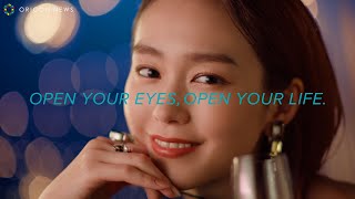 桐谷美玲、“潤う瞳”＆透け感ドレスで大人の色気漂う！　スター・サージカル新CM