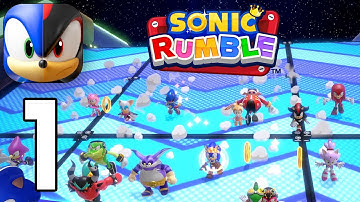 Sonic Rumble Gameplay walkthrough - Part 1 (Android, iOS)