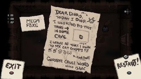 The Binding of Isaac: Rebirth - 2 bad Runs - Game Over