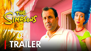 THE SIMPSONS | Movie Trailer (2025) - Adam Sandler, Kristen Wiig