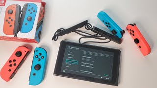 Unboxing Joy-Cons Rl Neon Red Blue For Nintendo Switch