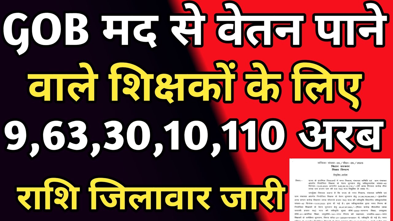 gob-ssa-niyojit-teacher-latest-salary-news