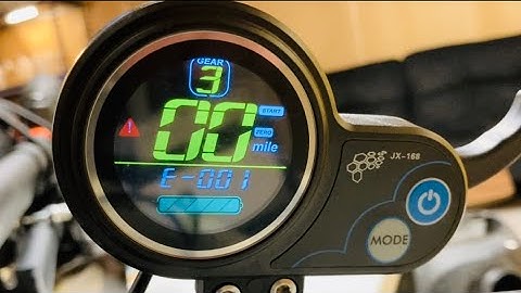 E-001 - Error 1 - Joyor Scooter Motor Error