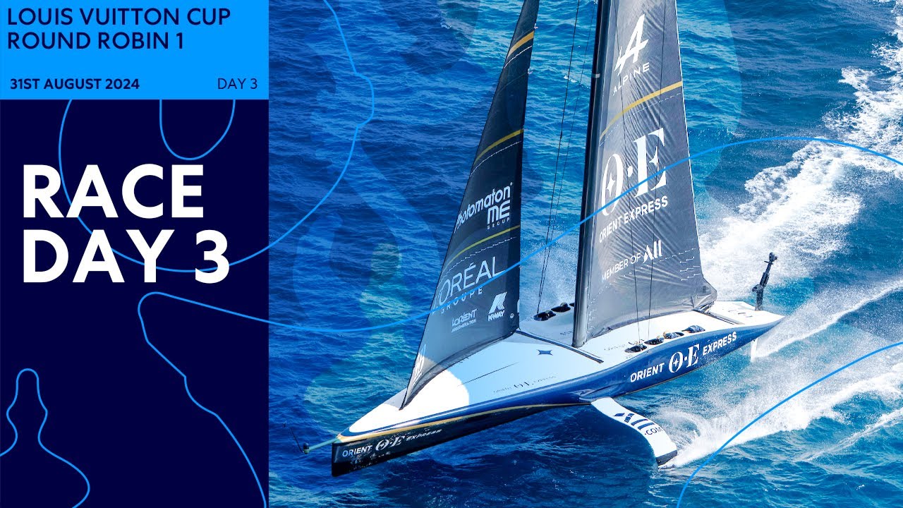 Louis Vuitton Cup - Day 3 | Round Robins - LIVE