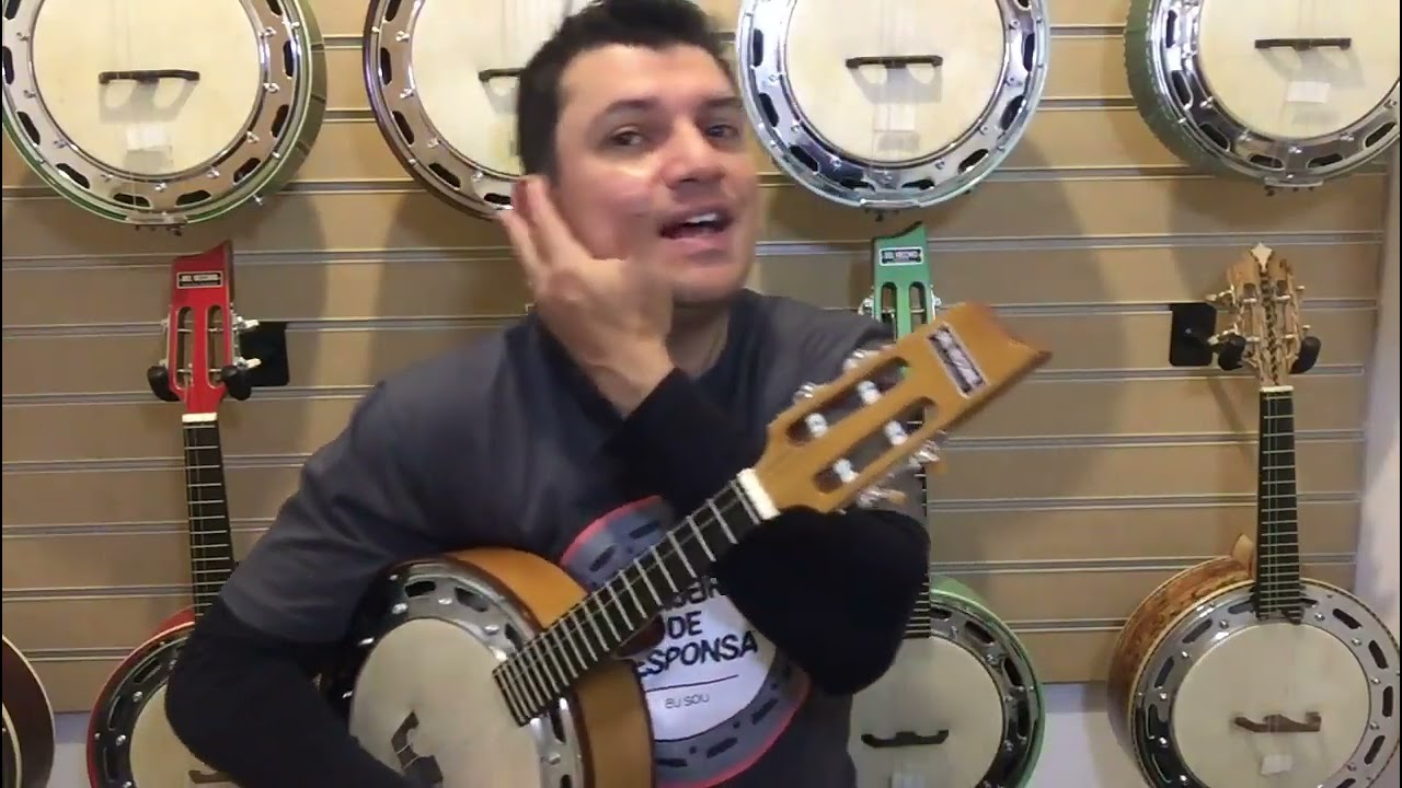 Solidão Nunca Mais (Carica / Prateado / Reinaldinho) Regulagem de banjo