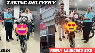 Taking Delivery the Newly Launched Bike 😍 | 2024 New Sports Bike 🔥 | Hero Motocorp