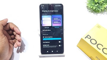 How to fix Dark Mode in problem poco c71 | poco c61 Dark Theme | poco c71 me Dark Mode kaise lagaye