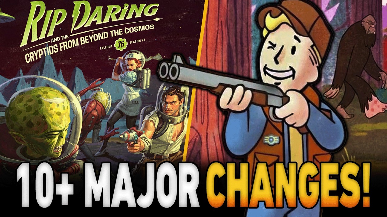 Более 10 важных изменений в новом обновлении Fallout 76!