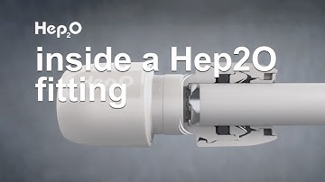 Inside a Hep2O Fitting