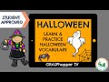 Halloween Vocabulary for Kids | Learn all about Halloween in English! Halloween Scenes for Children