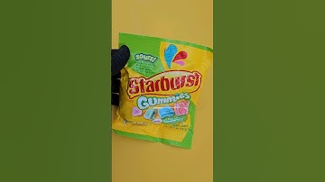 Is Starburst Gummies Net Weight Accurate? #dessert #asmrcandy #cravings #satisfying #asmr #sleep