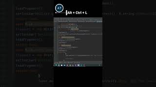 Android Studio Tips and Tricks 2023 - How to format Code #youtubeshorts