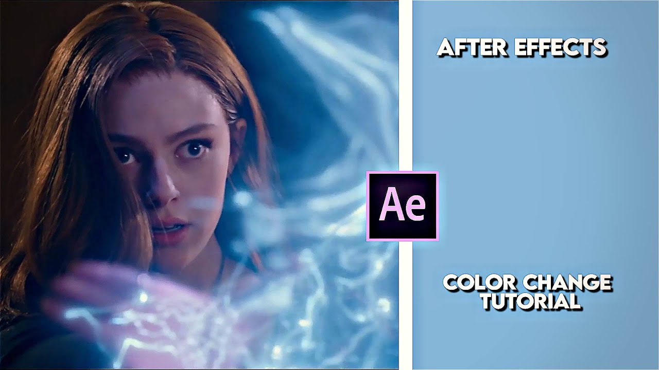 tutorial color change/ After Effects YouTube