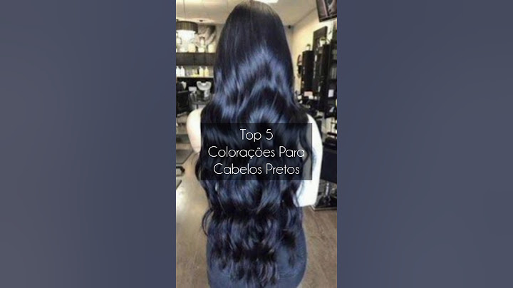Pintar o Cabelo de Preto / Top 5 Melhores Colorações Para Cabelos Pretos #cabelopreto #preto #cabelo