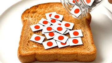 🍞 Satisfying & Relaxing Flag Toast ASMR 🎶 | Episode 1