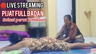 🛑Live Javanese massage|pijat Tradisional khas ibu dasrek