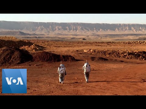 Astronauts Simulate Mars Walk in Israel