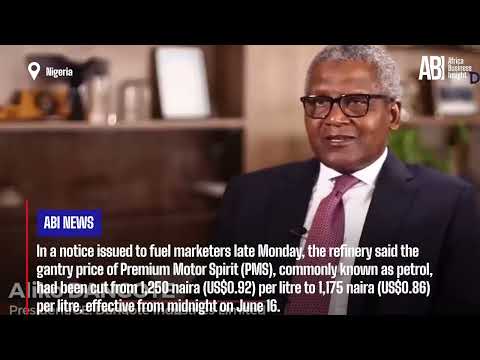 Dangote Refinery cuts petrol prices as easing Middle East tensions lower oil costs