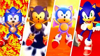 Evolution of Sonic Dying in Lava (1991-2026)