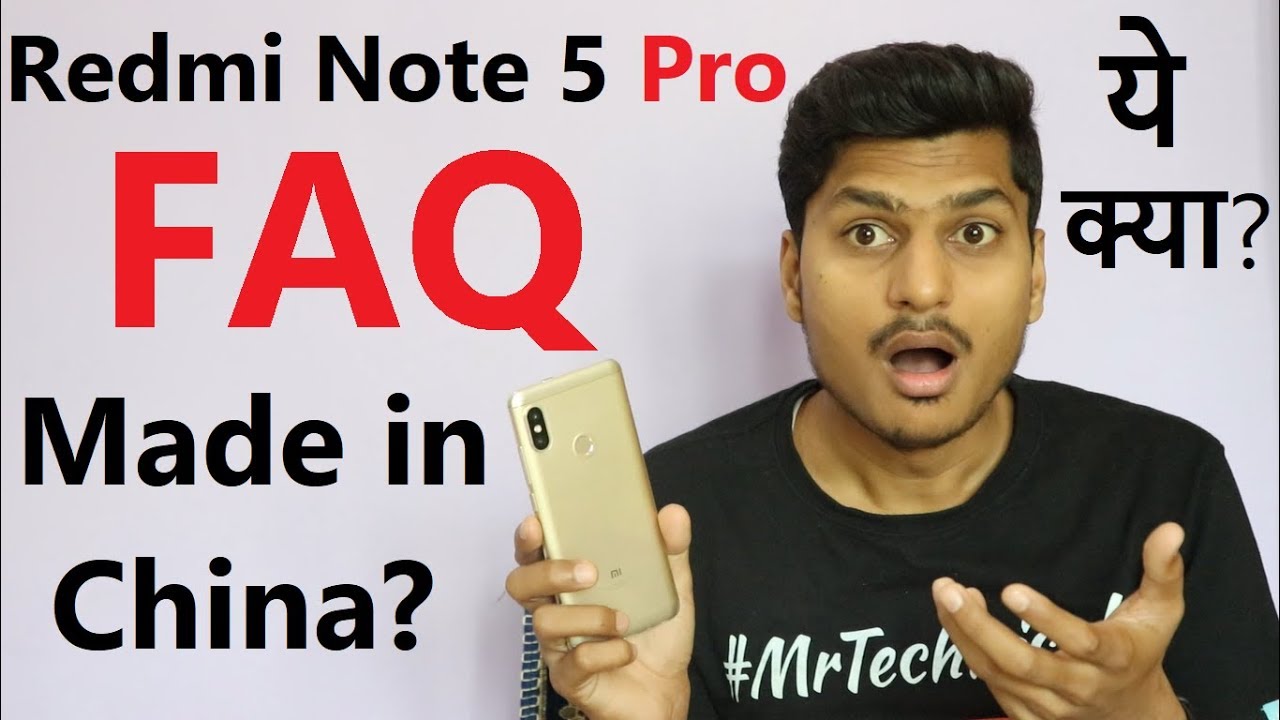 Redmi Note 5 Pro FAQs Made in China? Review in Hindi After Using 20 Days bluemotion technology explained