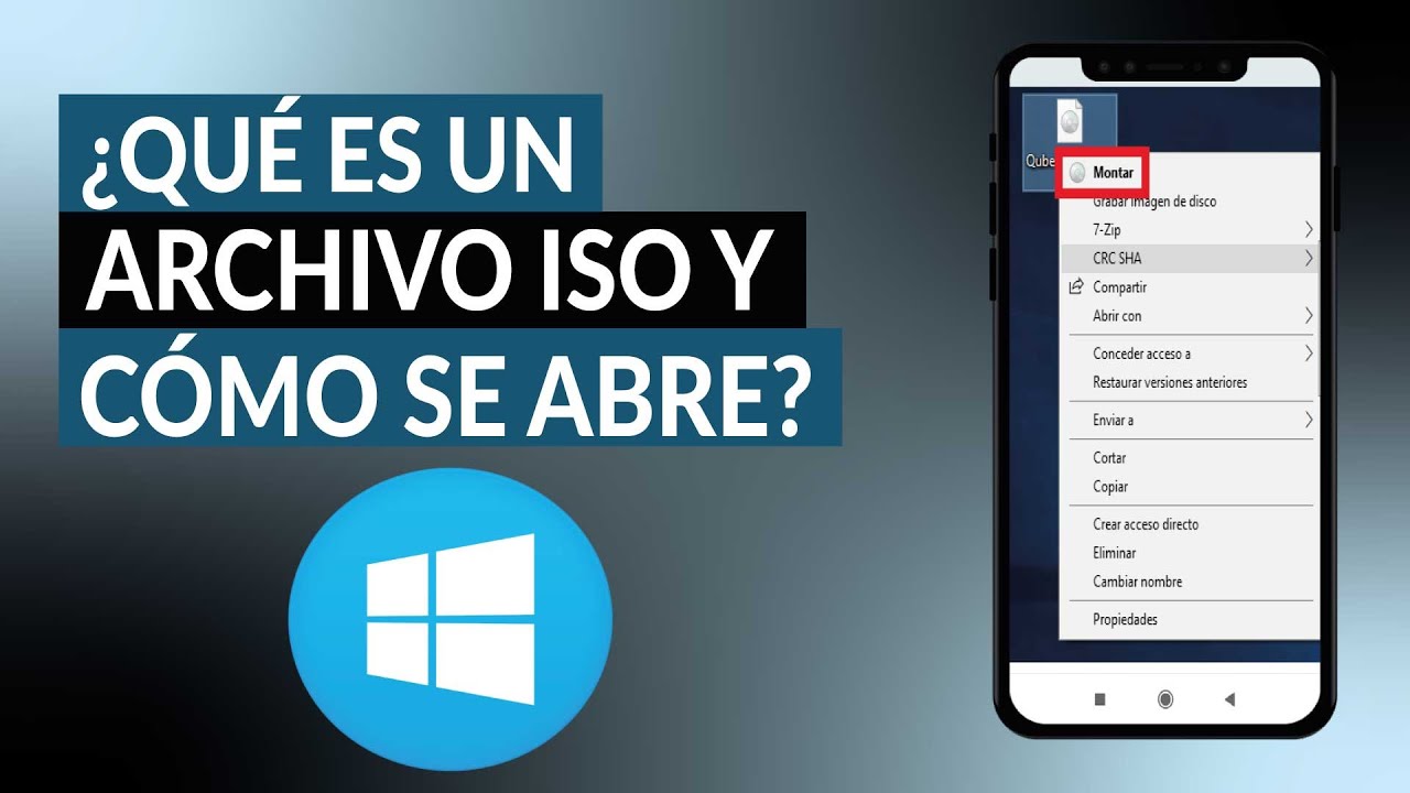 Como abrir un iso