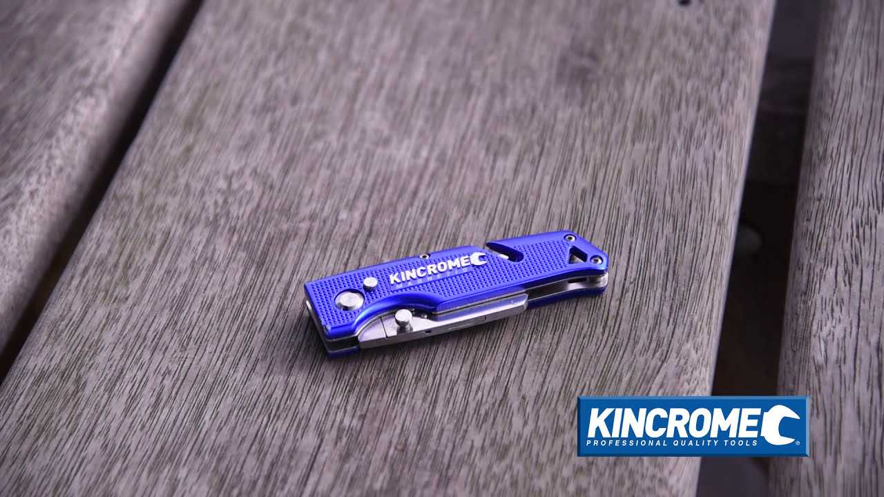 KINCROME Folding Utility Knife YouTube