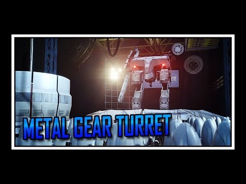 Portal - Metal Gear Turret