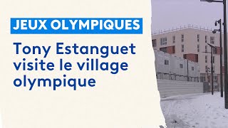 La visite de Tony Estanguet au futur village olympique de Lille