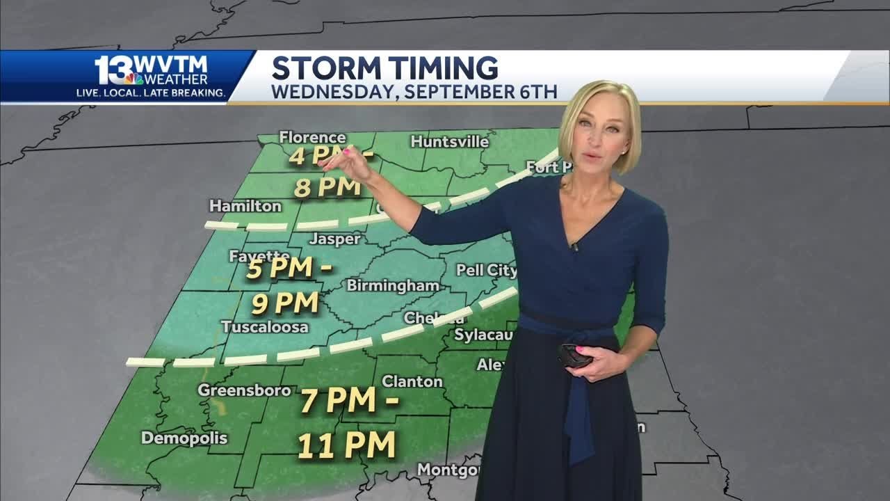 Impact Day: strong storms possible late Wednesday afternoon and evening ...