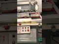 Fully automatic flat screen printing machine #machine #factory #printing