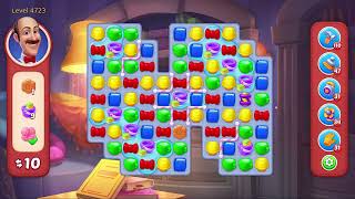 Homescapes Level 4723 - 17 Moves - No Boosters