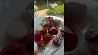 Famous Strawberry Buffet 📍Peninsula 🇰🇷 Is it worth 135$/person? #travel #food #korea #2024 #strawberry Wealth