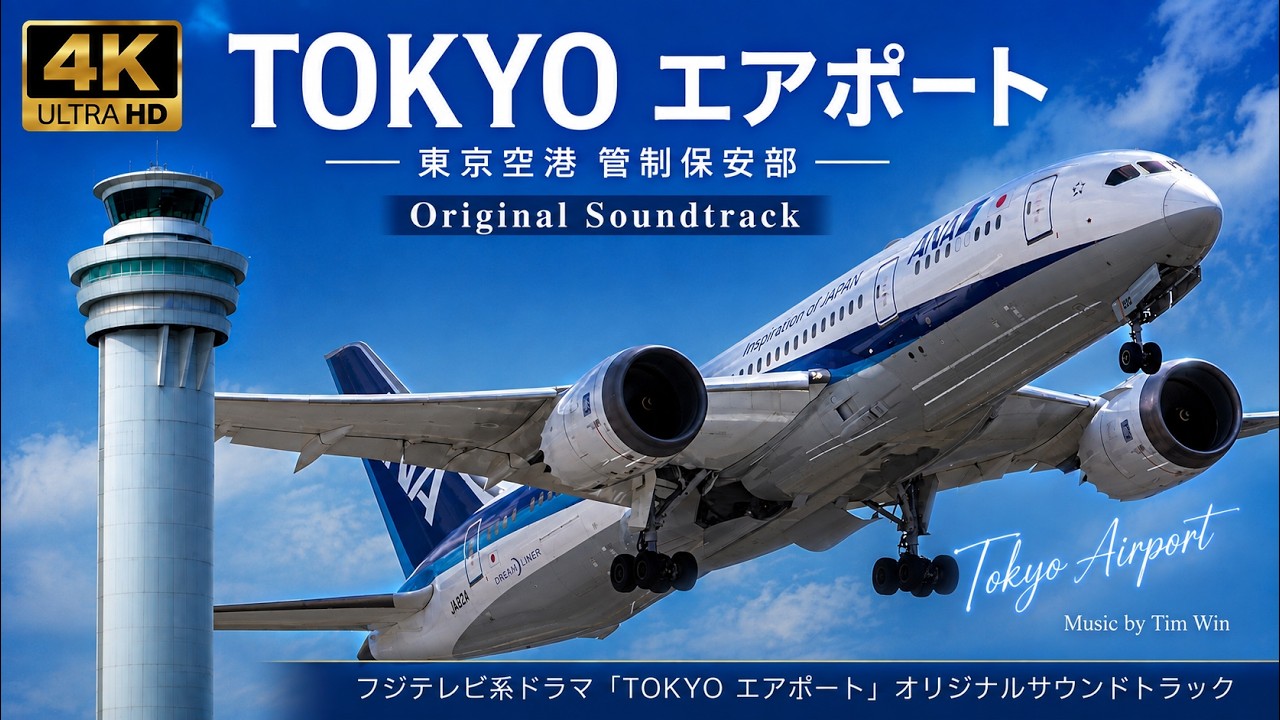 4K 】フジテレビドラマ「TOKYOエアポート-東京空港管制保安部-」OST