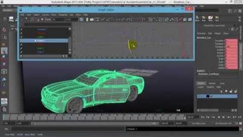 Video  Car Crash in Maya ~ Frequency