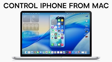 How to Control your iPhone from your Mac - iPhone Mirroring macOS 26 & iOS 26