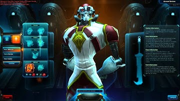 WildStar Character Creation - Mechari Male