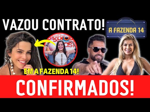 A Fazenda 14: Record deixa VAZAR contrato com a CAMPEÃ DO BBB pra entrar em A Fazenda, CONFIRMADA!