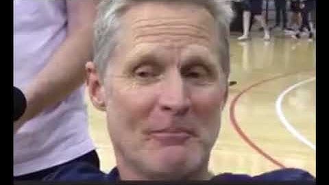 Steve Kerr Reacts To Tim Duncan being Added To Spurs Coaching Staff Hilarious!!