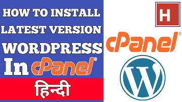 how to install WordPress in cpanel 2019 | WordPress tutorials in hindi