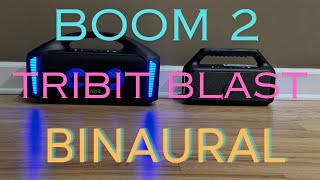 Soundcore Boom 2 vs Tribit Stormbox Blast | Binaural Audio