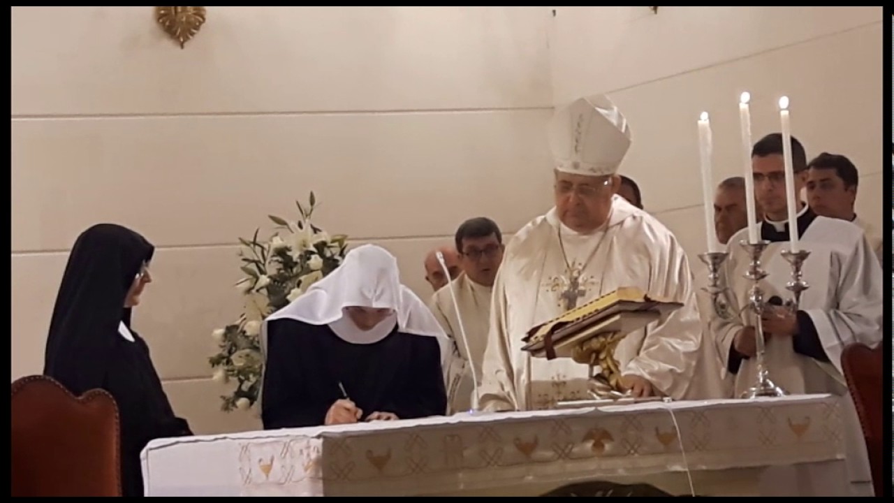 Suore Benedettine - Consacrazione Monastica Sr. Maria Daniela